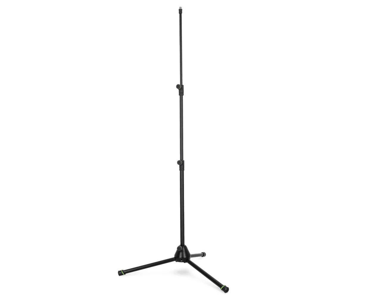 Gravity MS43DTB Compact 16cm Stand w/ Double Extension For Microphone Black