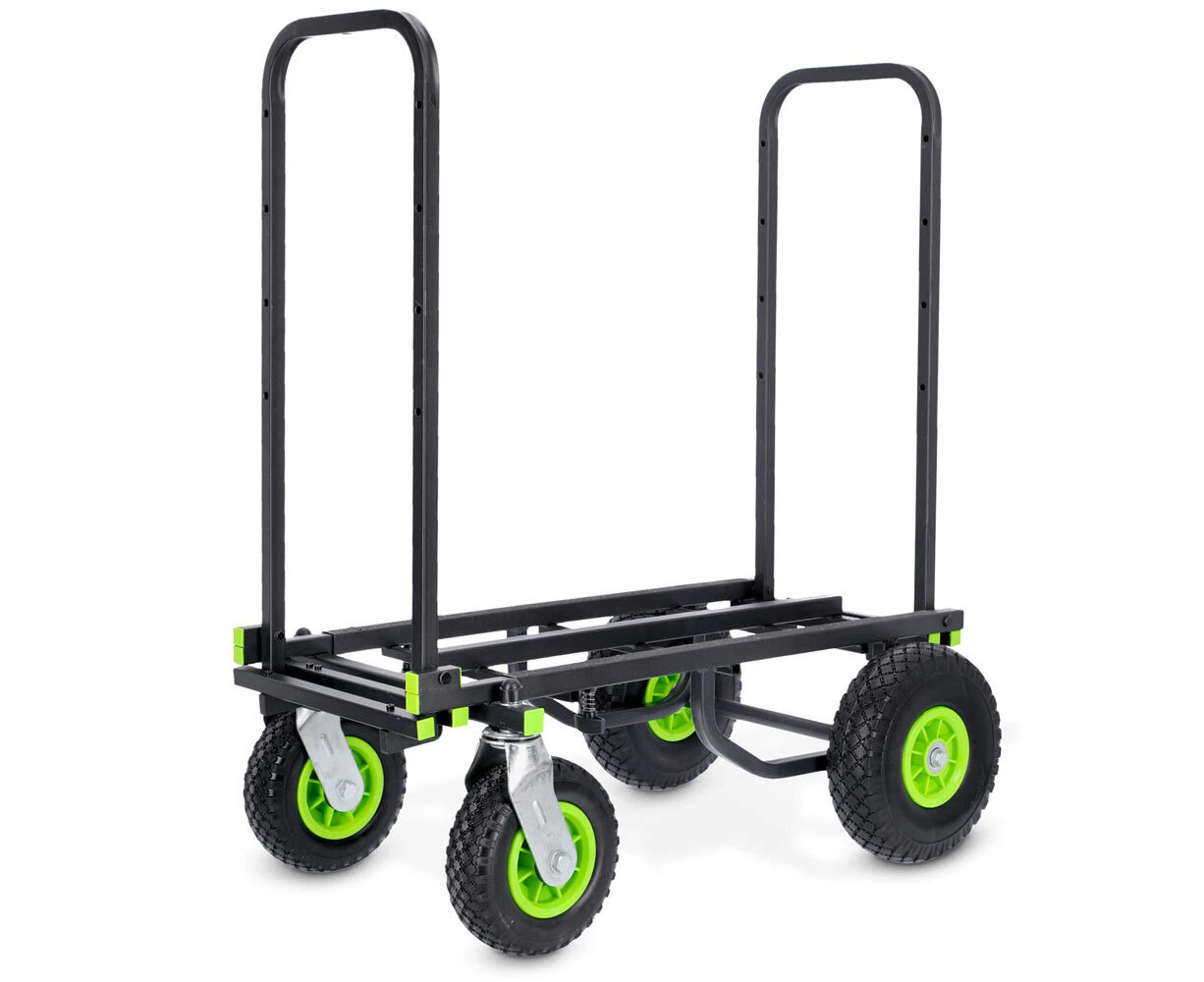 Gravity CARTM01B 170kg Capacity Multifunctional Steel Trolley/Cart Large Black