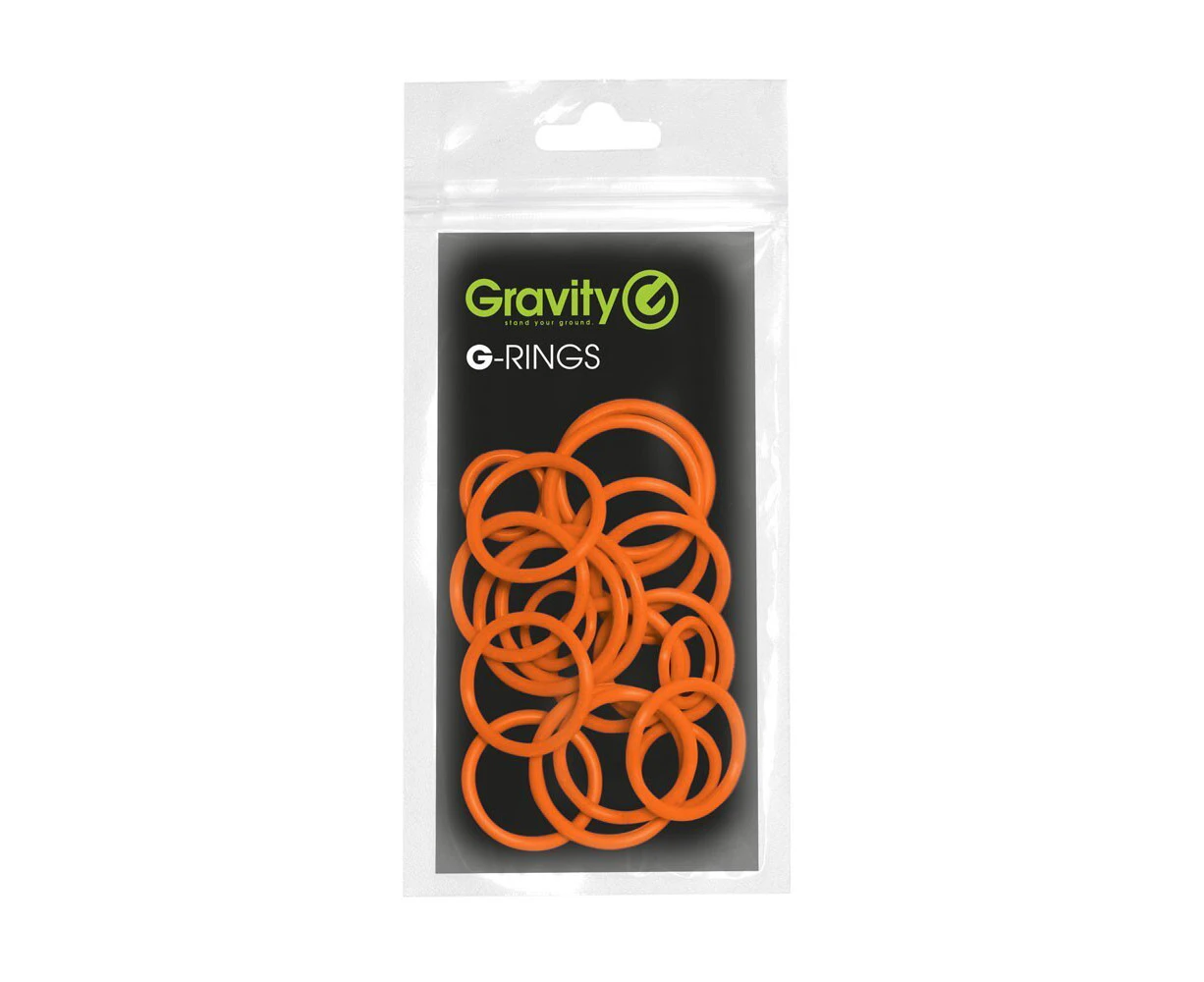 20pc Gravity RP5555ORG1 Universal Ring Pack Accessory For Gravity Poles Orange