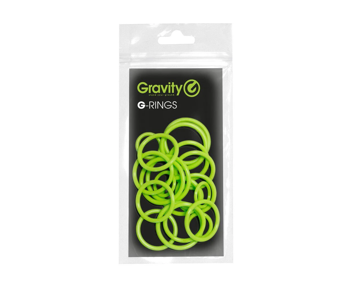 20pc Gravity RP5555GRN1 Universal Ring Pack Accessory For Gravity Poles Green