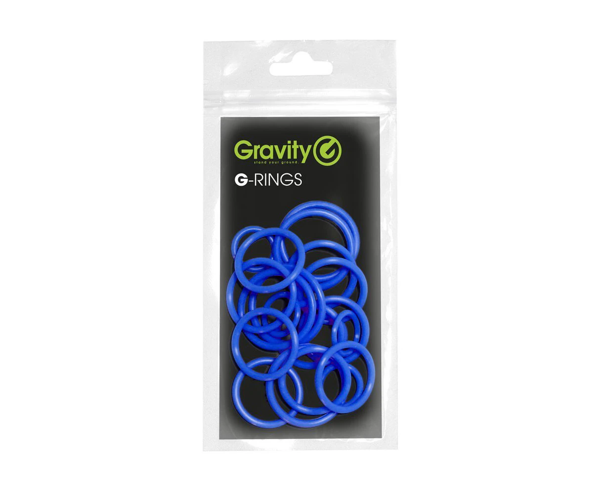 20pc Gravity RP5555BLU2 Universal Ring Pack Accessory For Gravity Poles Sea Blue