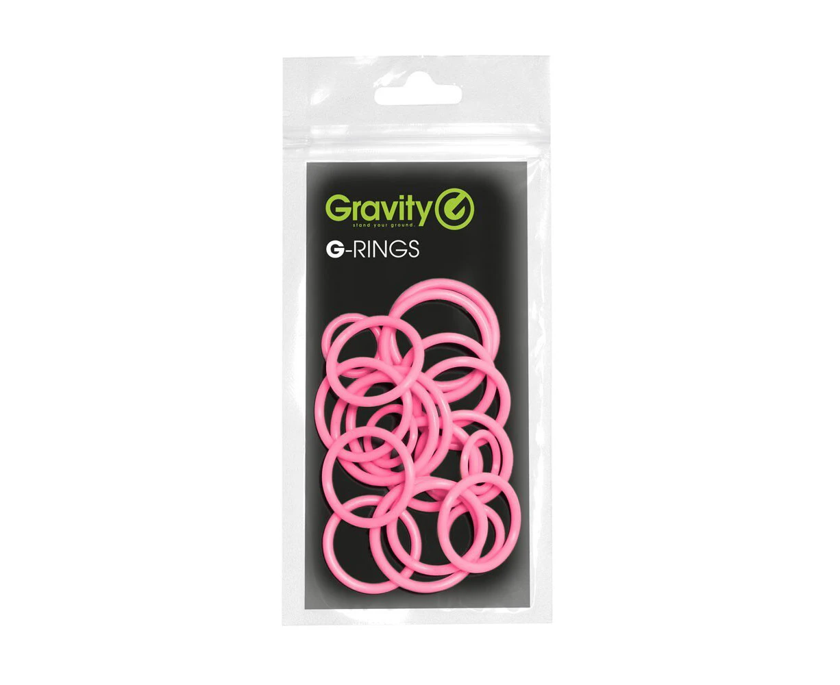 20pc Gravity RP5555PNK1 Universal Ring Pack Accessory For Gravity Pole Pink