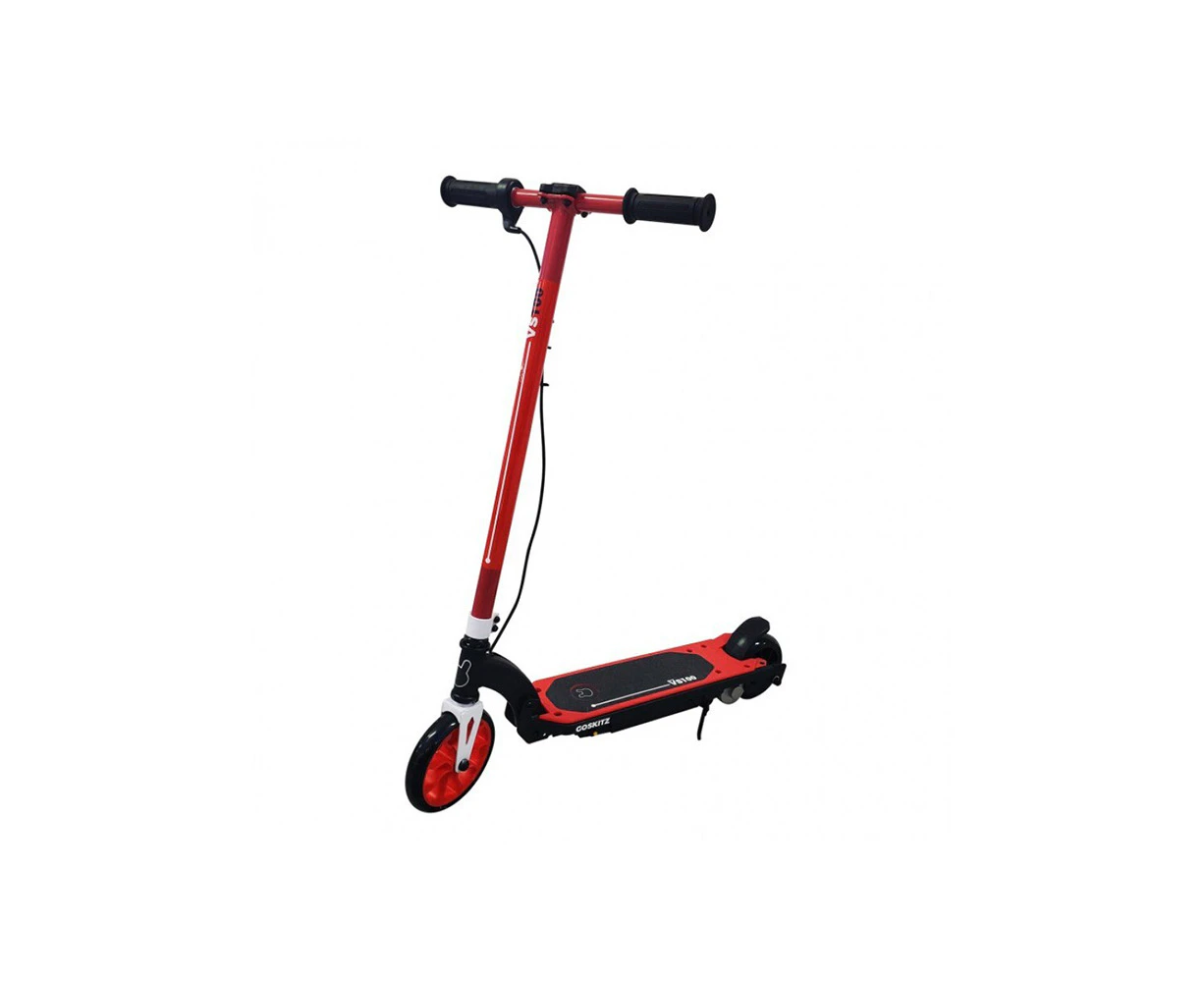 Go Skitz VS100 12v/100w Non-Foldable Electric Scooter Kids Boys/Girls 6+ Red