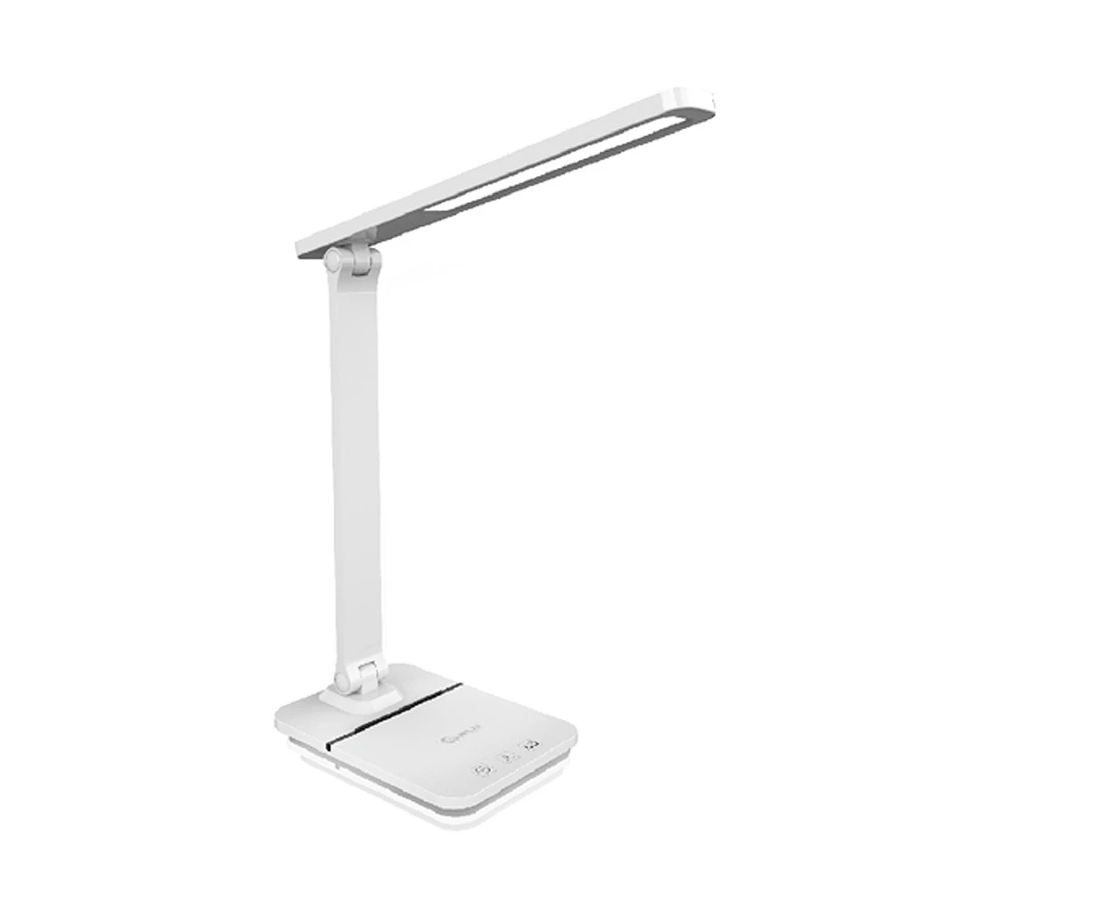 Sansai Smart LED Adjustable Position Dimmable Desk Lamp w/ USB Outlet 7W 450lm