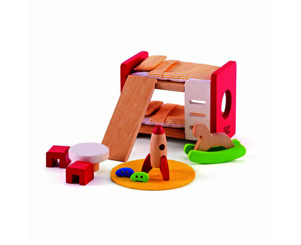 Hape Children's Room Imaginative Kids Dollhouse Wooden Furniture Play Toy 3+