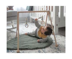 Hess Spielzeug 60cm Wooden Activity Play Gym w/ Rattle Baby/Infant 0m+ Natural