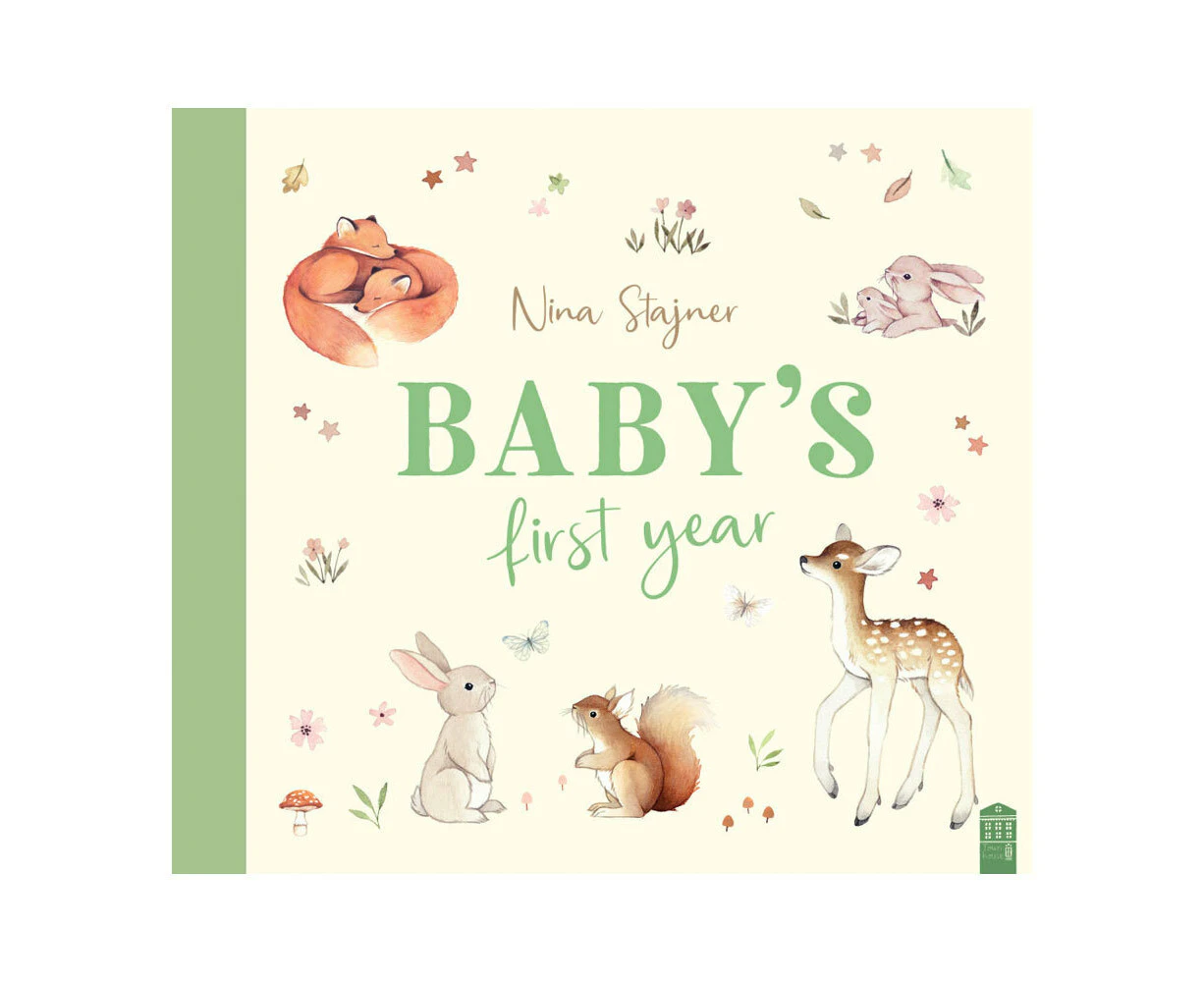 Townhouse First Year Baby/Infant Record Keepsake Gift Memory Book/Journal