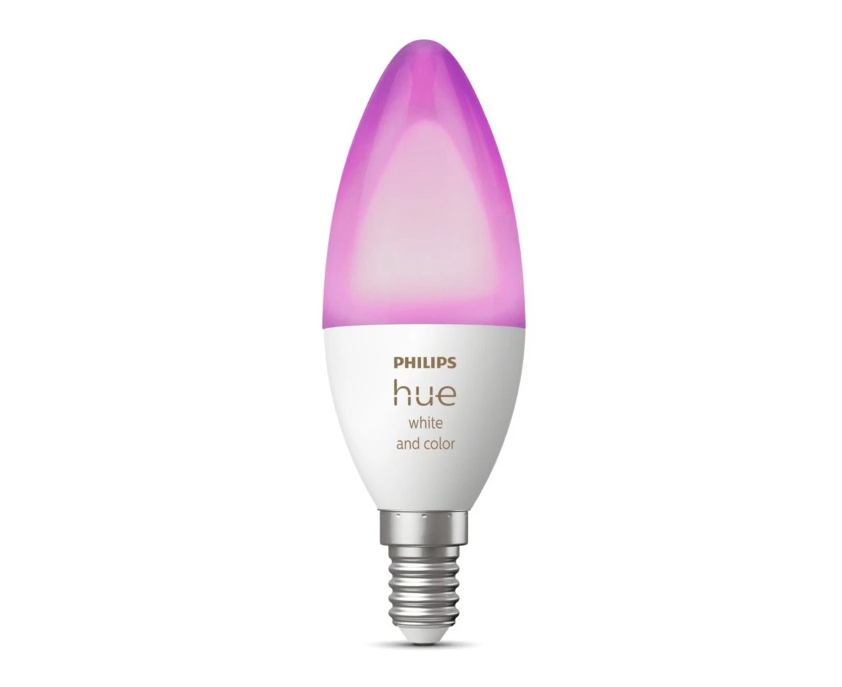 Philips 5.3W Hue White/Color Dimmable Globe LED Light Bulb E14 Bluetooth Control