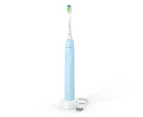 Philips Sonicare 2100 Electric USB Rechargeable Timer Sonic Toothbrush Light BLU