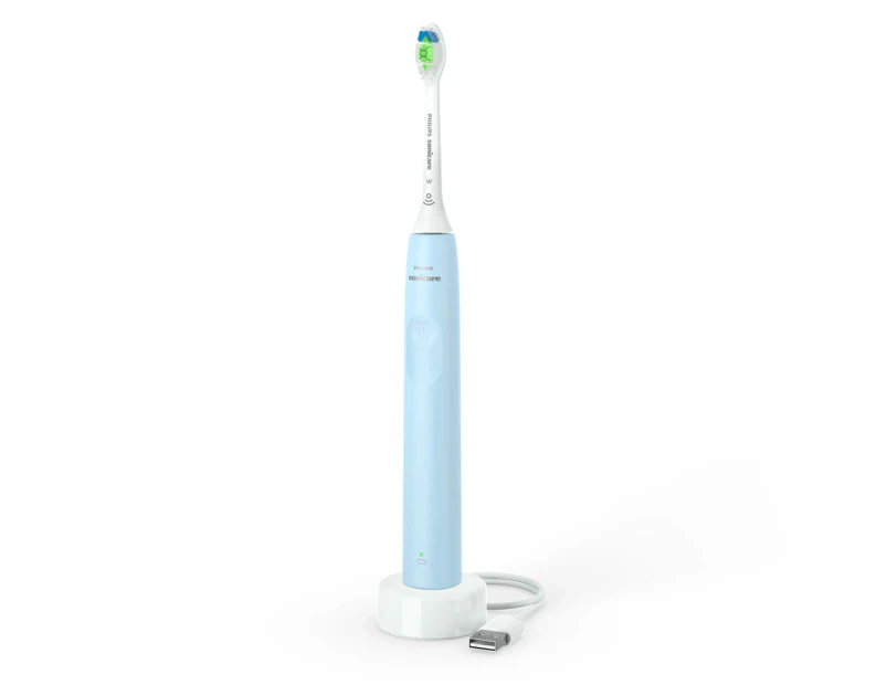 Philips Sonicare 2100 Electric USB Rechargeable Timer Sonic Toothbrush Light BLU