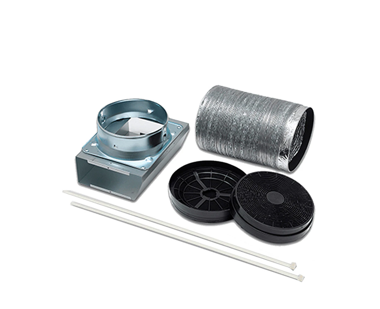 Euromaid 150mm Re-Circulating Kit Carbon Filter/Duct For Rangehood CPT6/CP6BLS