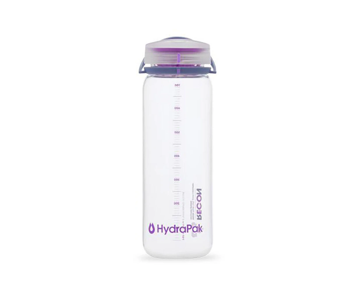 Hydrapak Recon 750ml Water Bottle Drinking/Hydration Travel Hike/Camping Violet