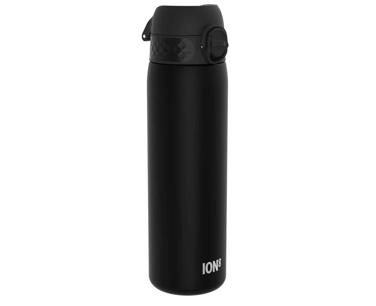 Ion8 Slim Recyclon Plastic Drink/Water Bottle Tumbler Leak-Proof Black 500ml