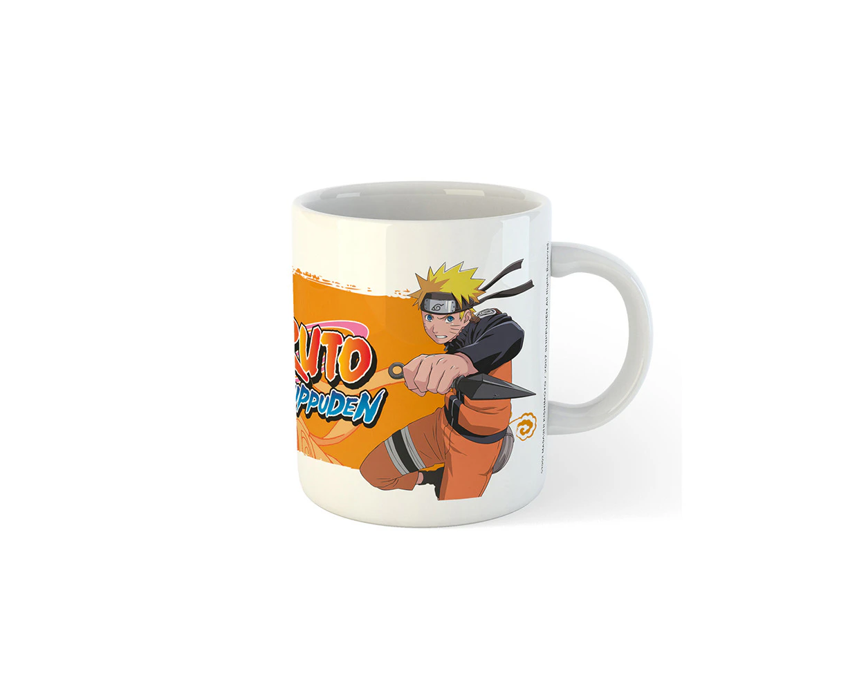 Naruto Shippuden Anime Teen/Adult Themed Cartoon Logo Mug Coffee Cup Set 300ml