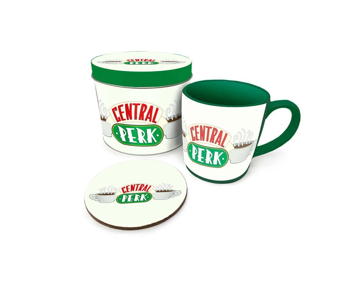 Friends TV Friends Central Perk Themed Coffee Mug Drinking Cup Gift Set