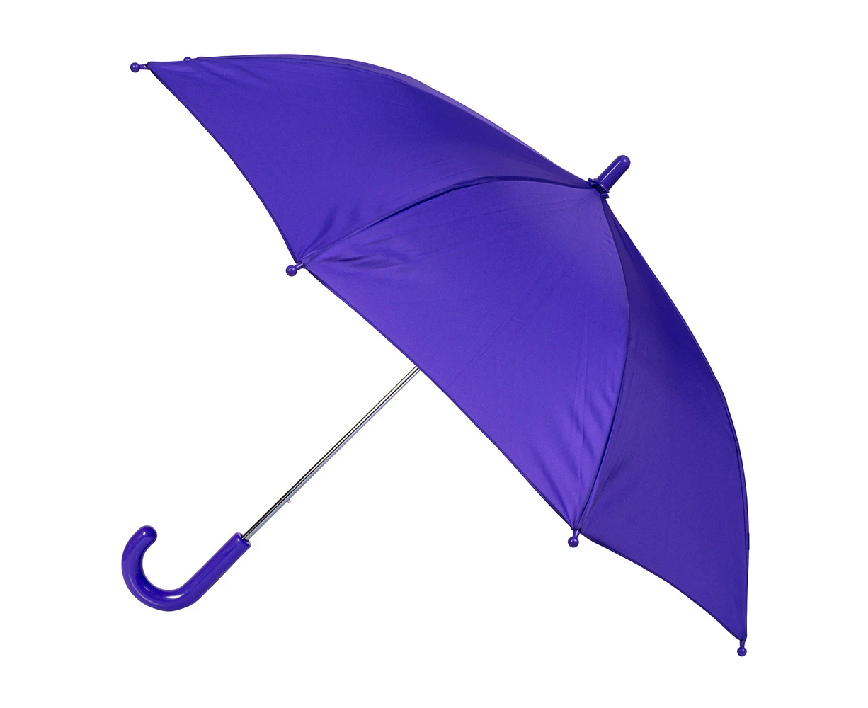 Clifton Kids Safe 78.5cm Wind Resistant Umbrella UPF50+ UV Sun/Rain Shade Purple