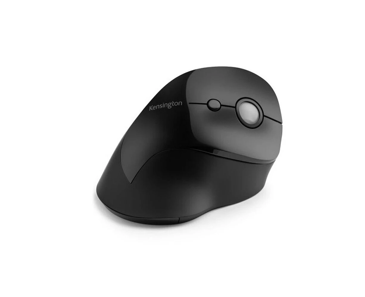 Kensington Pro Fit Ergo Vertical 6 Buttons Universal USB Wireless Mouse Black