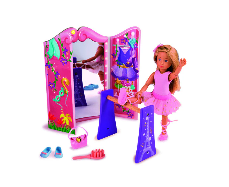 Kruselings Vera's Ballet Room Toy Set Dollhouse Pretend Play Kids/Children 3y+