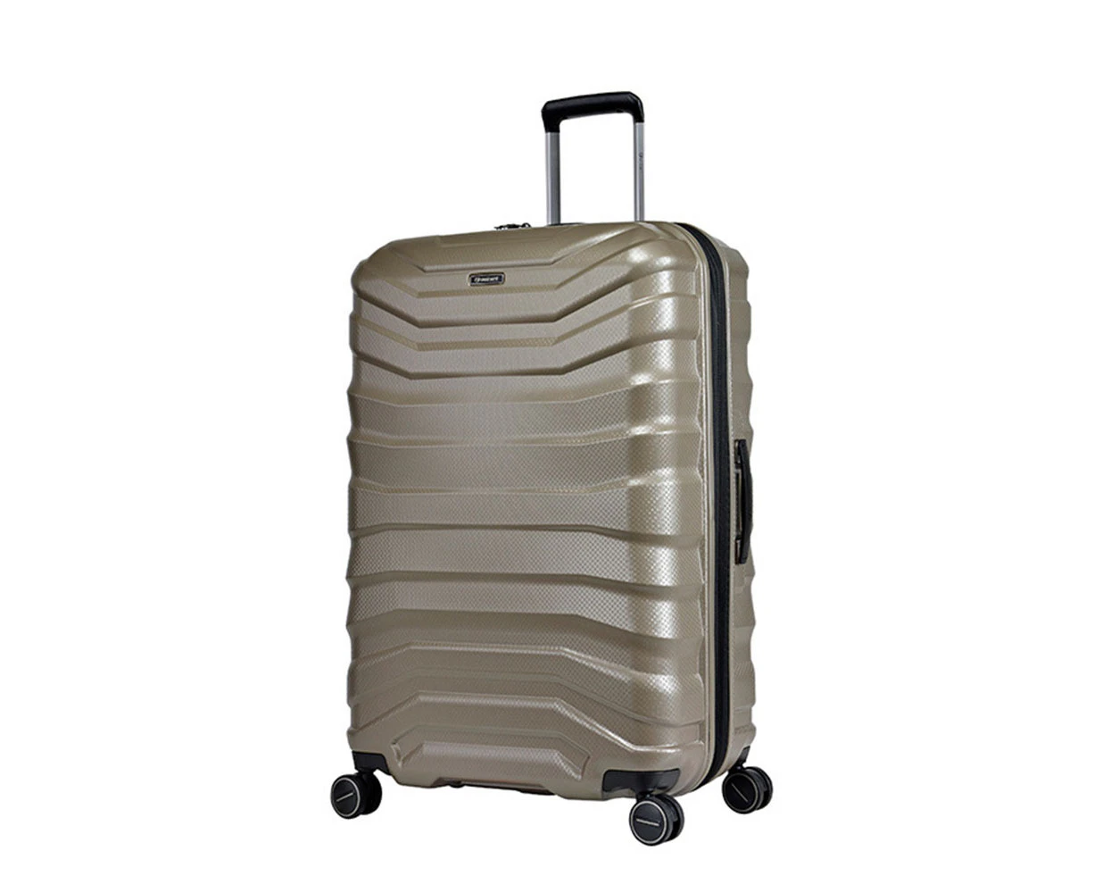 Eminent TPO - 28" Trolley 4-Wheeled Suitcase Travel Luggage Bag - Champagne