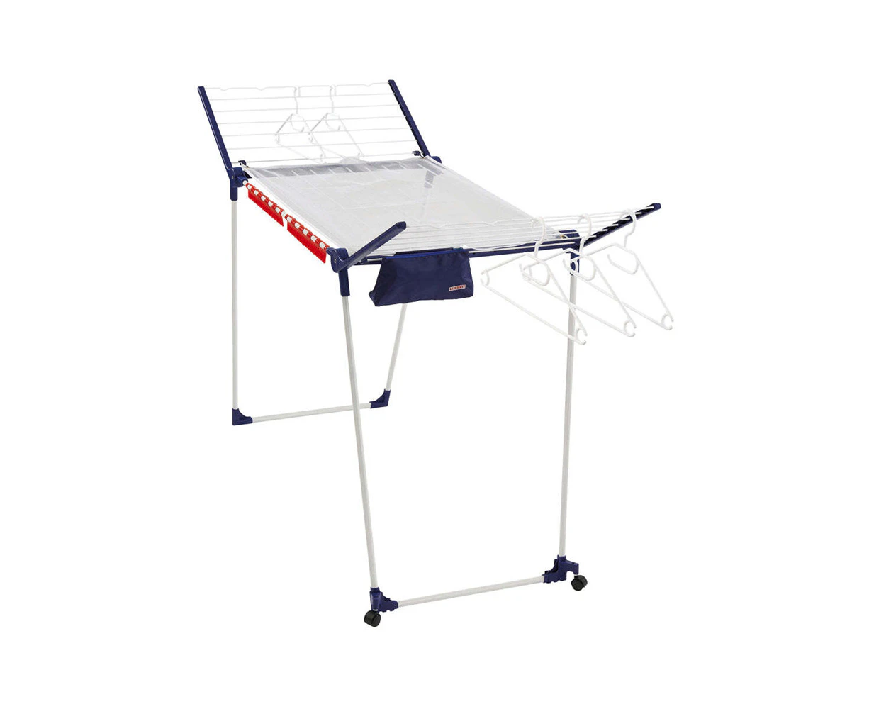 Leifheit Pegasus 200 Solid Deluxe Mobile Laundry Drying Rack Stand Indoor 20m