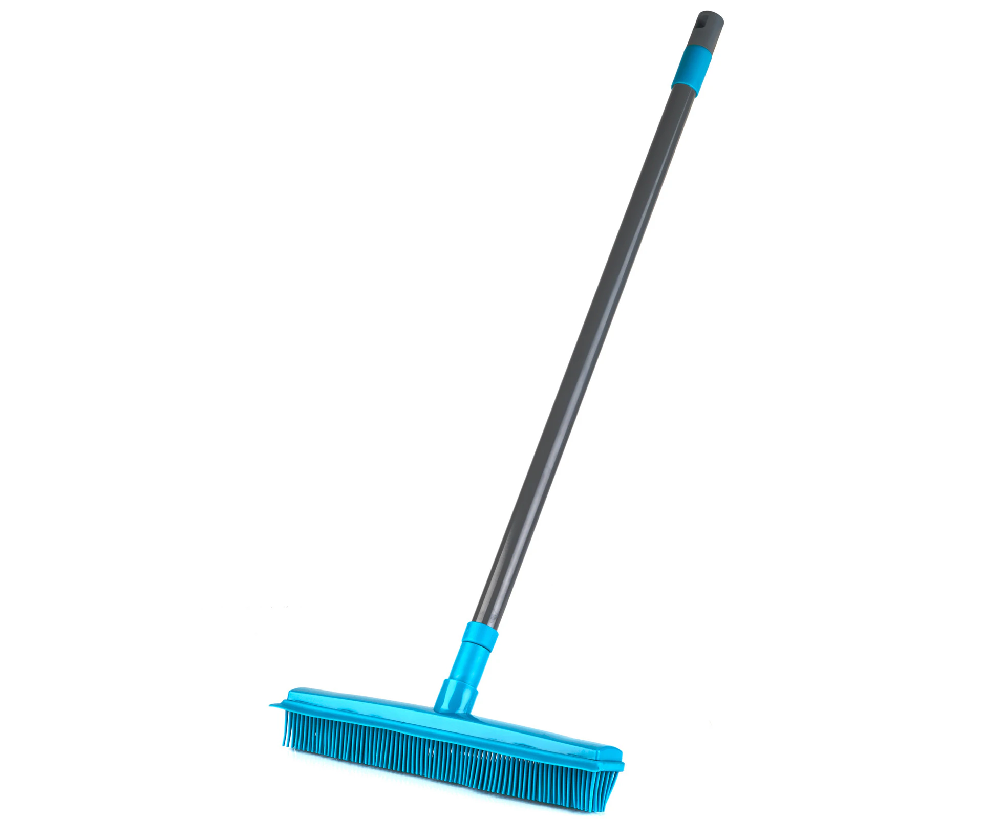 Beldray Pets Plus Rubberhead Broom w/ 2 In 1 Head Home Floor/Window Cleaning