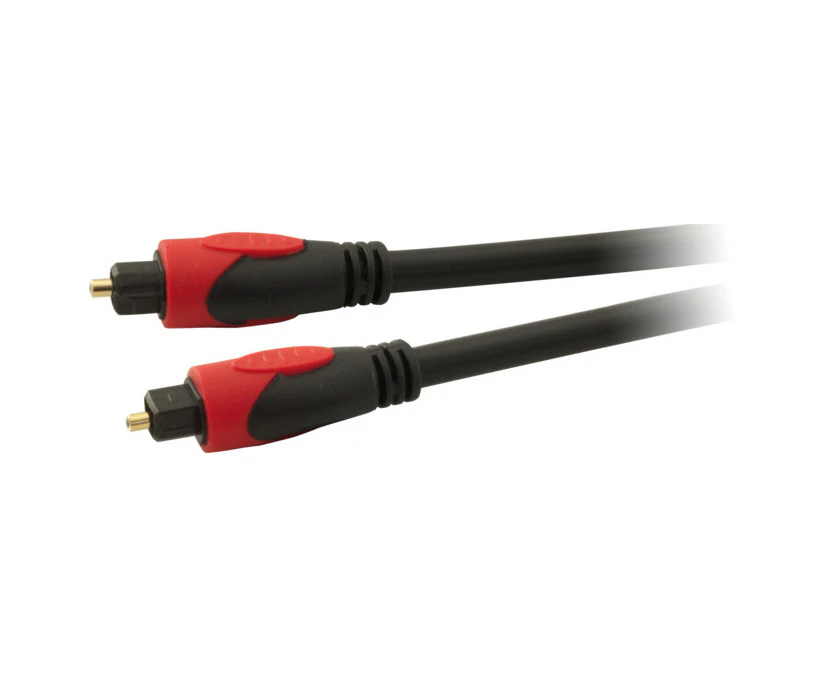 LA0478 15M 6MM Toslink Optical Lead Digital Audio Optical Fiber Cable Cord Gold