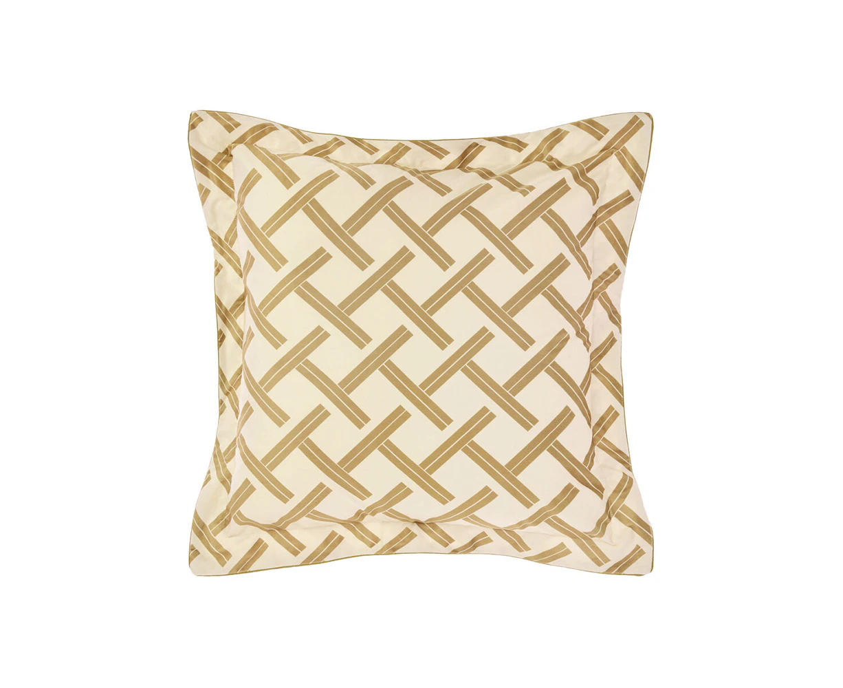 Grace by Linen House Valeria 50x50cm Cushion Home Bedding Pillow Decor Champagne