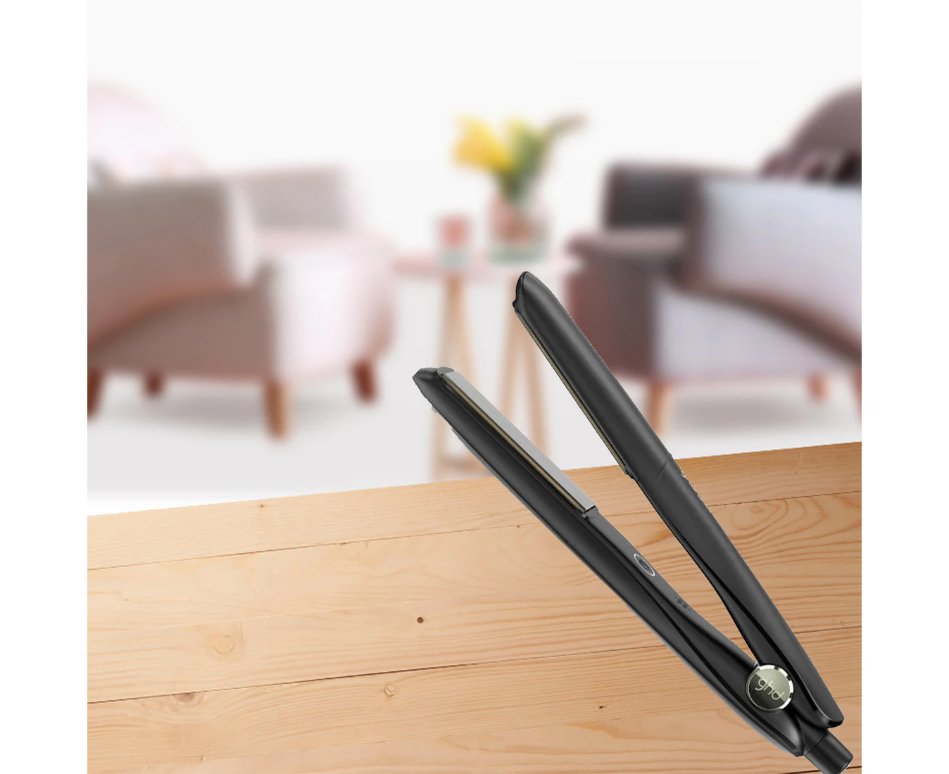 ghd Gold Styler Professional Hair Straighteners - Black