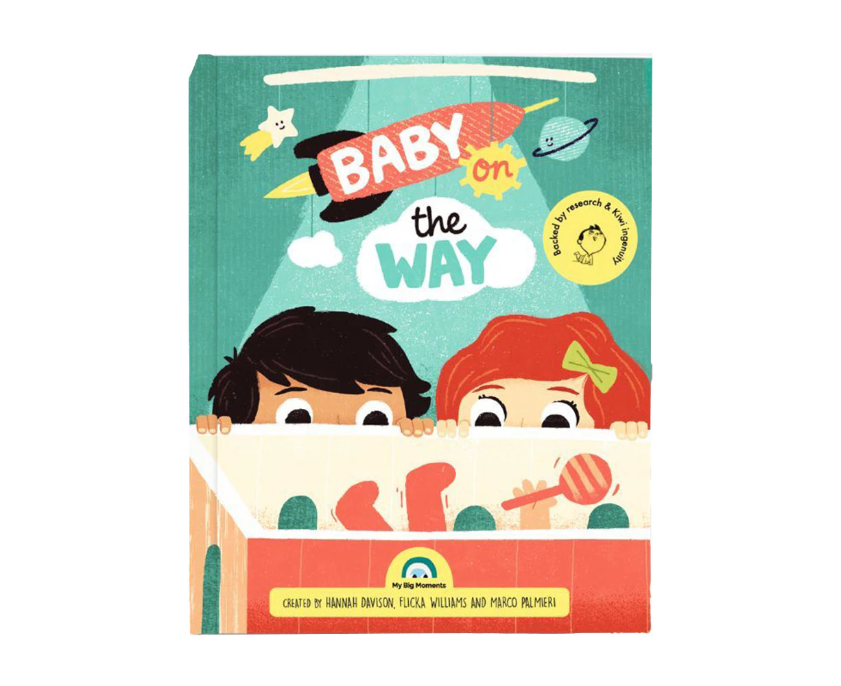 My Big Moments Book Baby on The Way Fun Preparation Learning Kids/Children 3y+