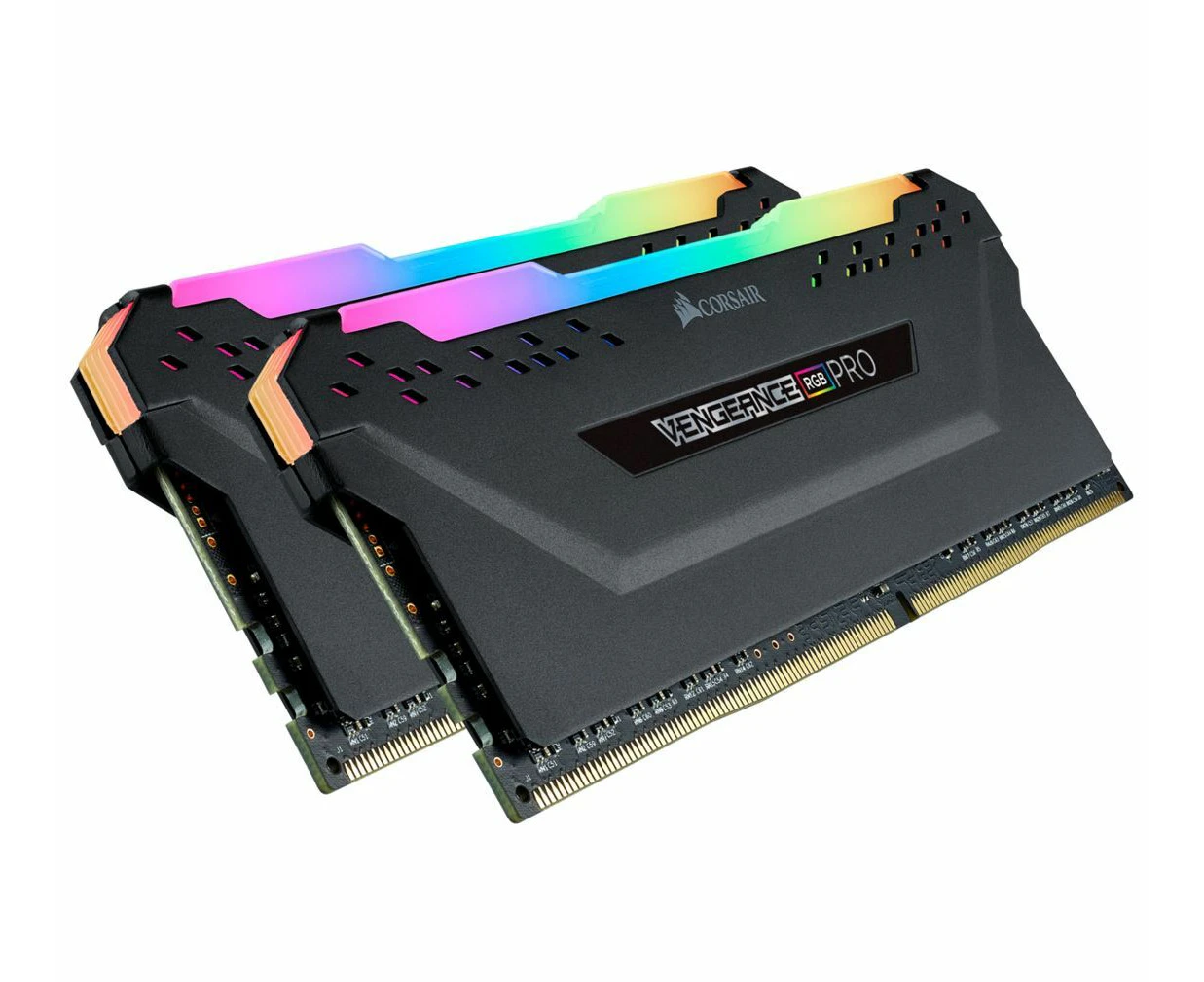 Corsair Vengeance RGB PRO 2x32GB 64GB DDR4 3200MHz C16 Memory for Gaming PC BLK