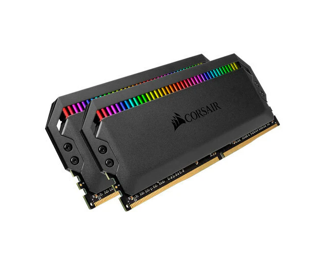 Corsair Dominator Platinum RGB 2x16GB 32GB 3200MHz C16 Memory for Gaming PC BLK