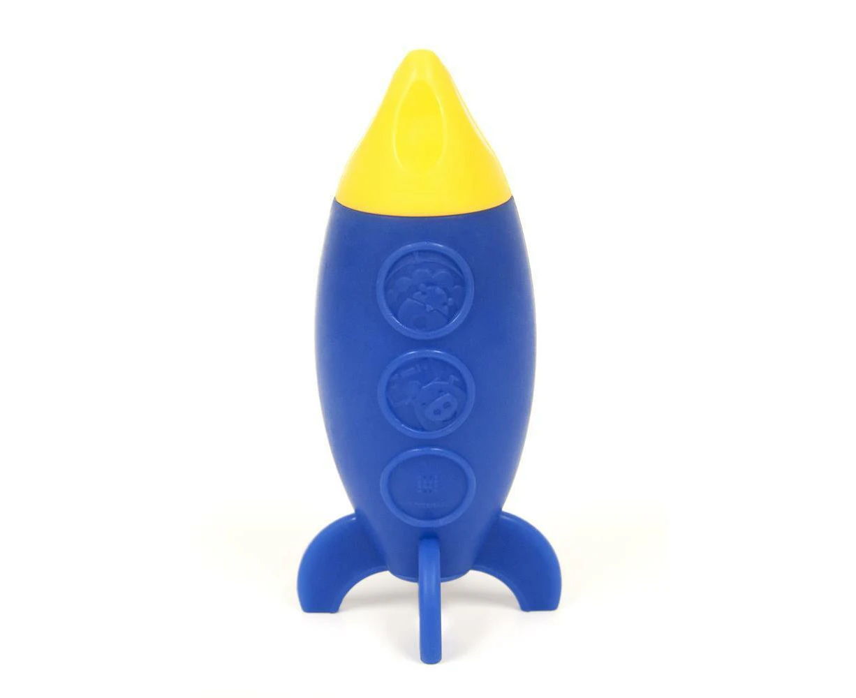 Marcus & Marcus Children/Toddler Silicone Bath Friendly Kids Toy Rocket 18M+