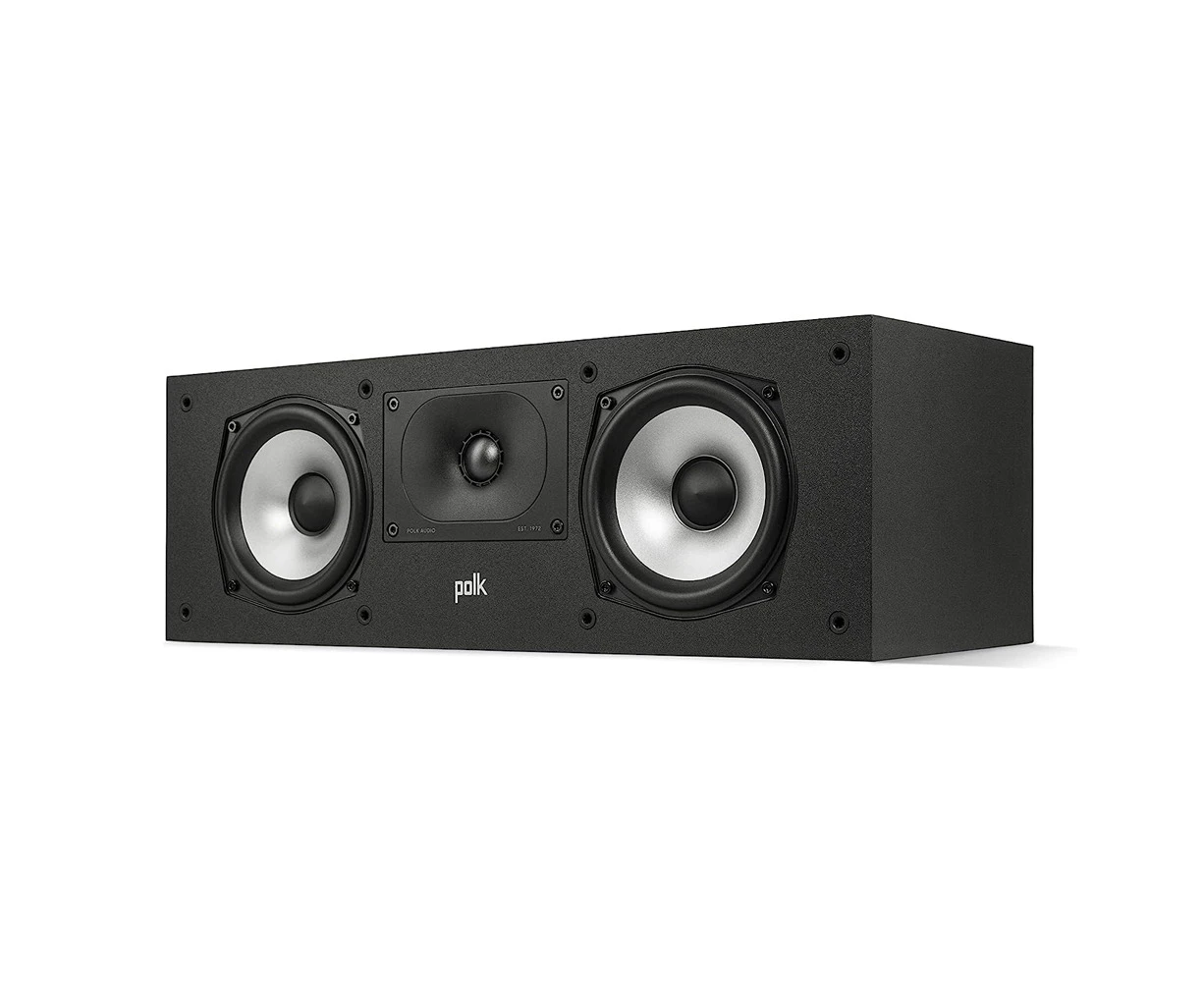 Polk Home Audio 300150-01-00-005 MXT30 Center Speaker Black Sound/Entertainment