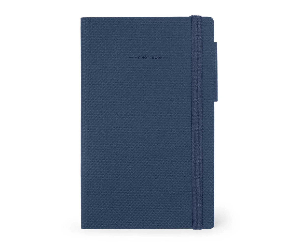 Legami My Notebook Medium Plain Journal Personal Diary Stationery Galactic Blue