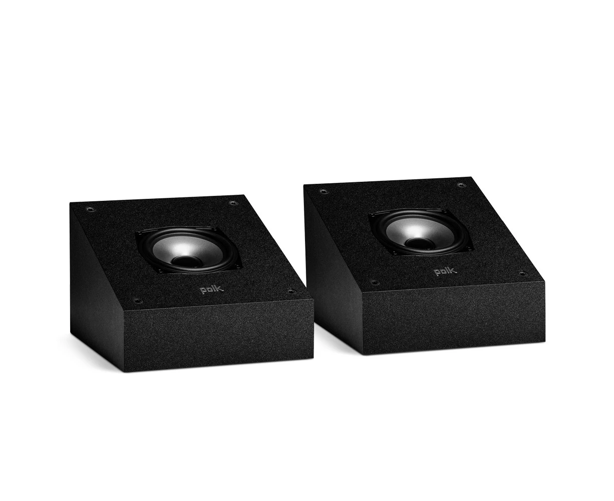 Polk Home Audio Monitor MXT90 Speaker Pair For Bookshelf Speakers Black