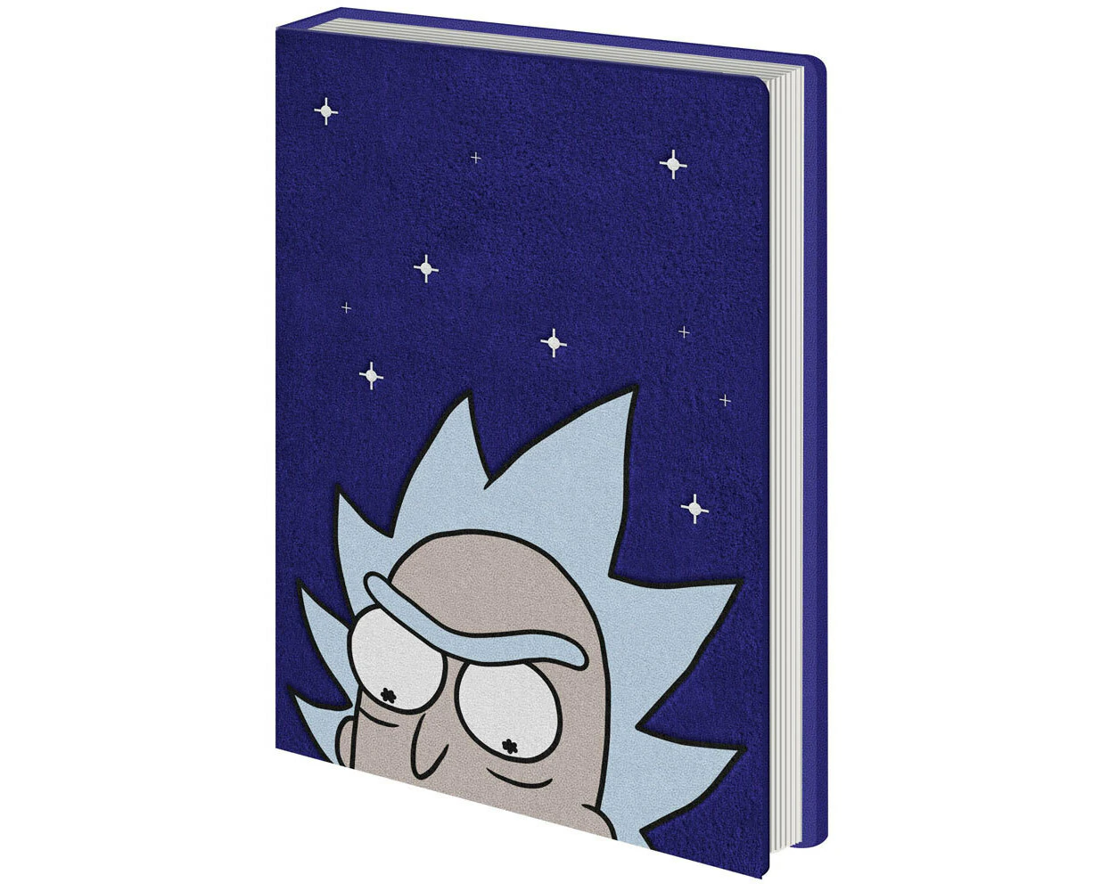 Rick and Morty Memorabillia Plush A5/160 x 210mm Hardcover Notebook/Diary