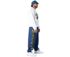 Hip Hop Rapper Mens 90s Theme Dress Up Costume Mens