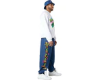 Hip Hop Rapper Mens 90s Theme Dress Up Costume Mens