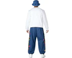 Hip Hop Rapper Mens 90s Theme Dress Up Costume Mens