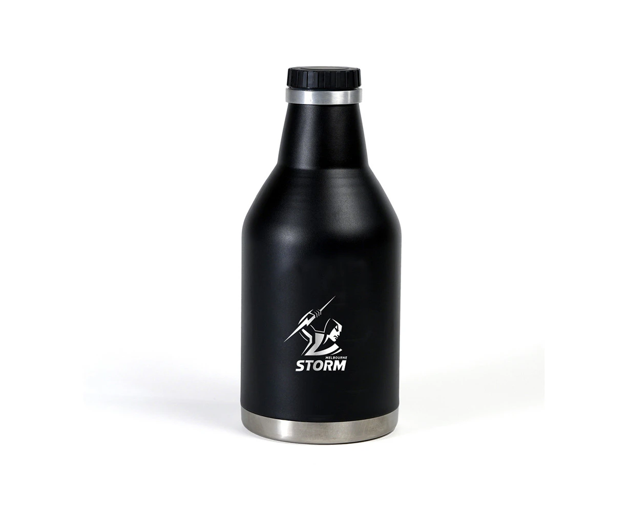 NRL Melbourne Storm Beer Growler 2L Stainless Steel Bottle Beer Chiller Storage