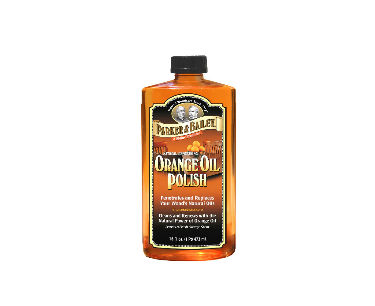 Parker & Bailey 473ml Natural Orange Oil Polish Scented Wood Surface Cleaner