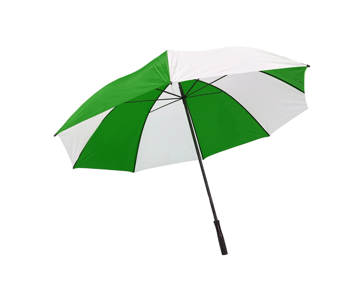 Home Expression 85x10cm Long Handle Umbrella Sun/Rain Protection Green/White