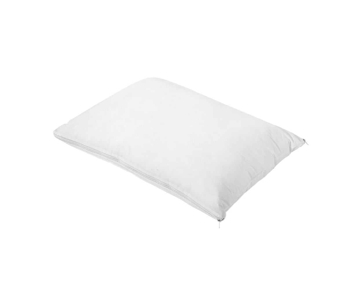 Jason Micro-Fibre Breezeair 2-In-1 Adjustable Sleeping Pillow 60 x 40cm White