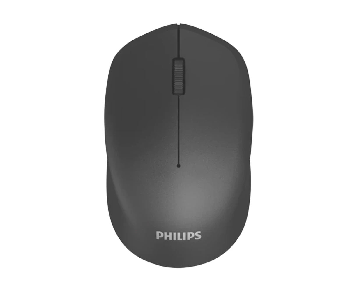 Philips Wireless PHSPK7344 Portable Durable Optical Laptop PC Computer Mouse