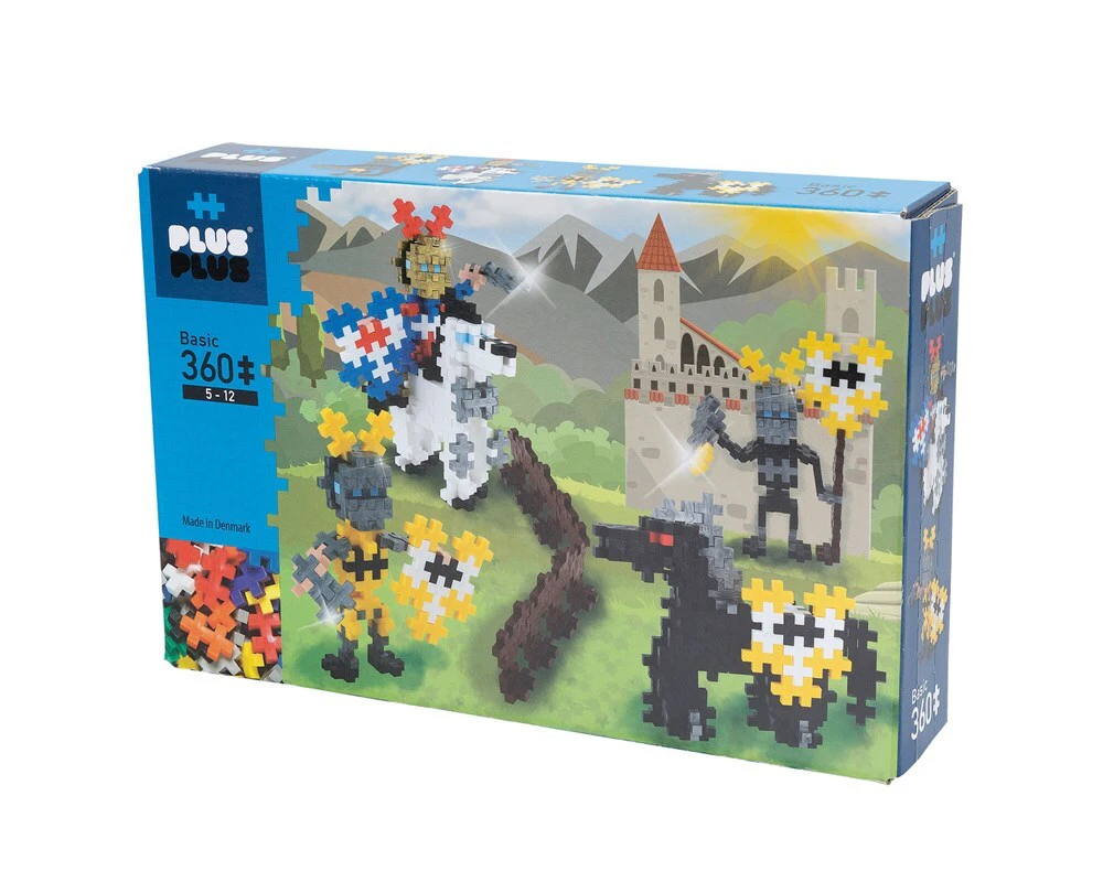 360pc Plus Basic Knights Tournament Build Puzzle Kids/Toddler Activity Toy 5y+