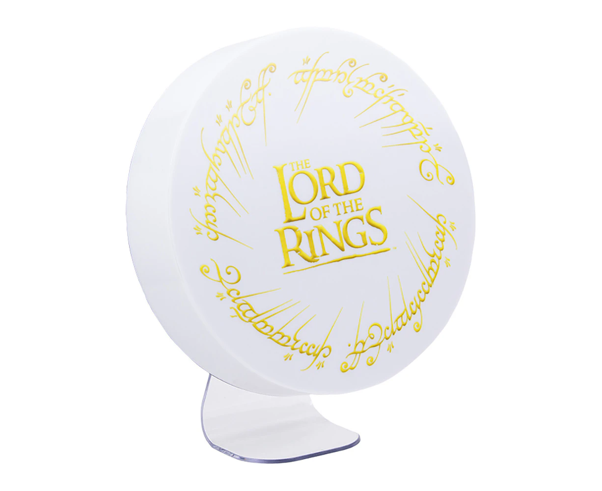 Paladone 23cm The Lord Of The Rings Logo Light Kids Bedside Table/Wall Lamp