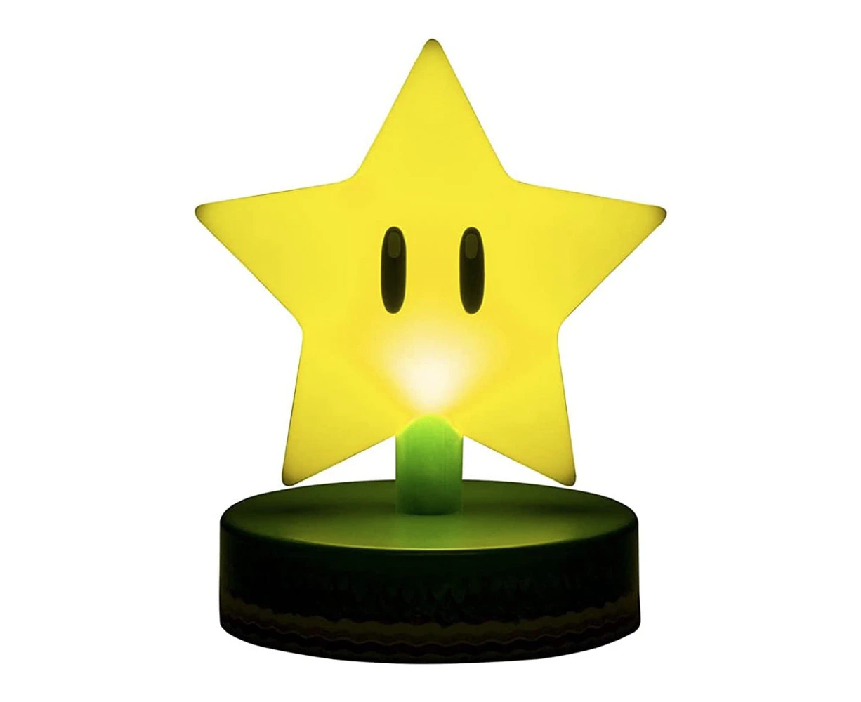 Paladone Icons Super Mario Super Star Themed Light/Lamp Collectable 8y+ #006