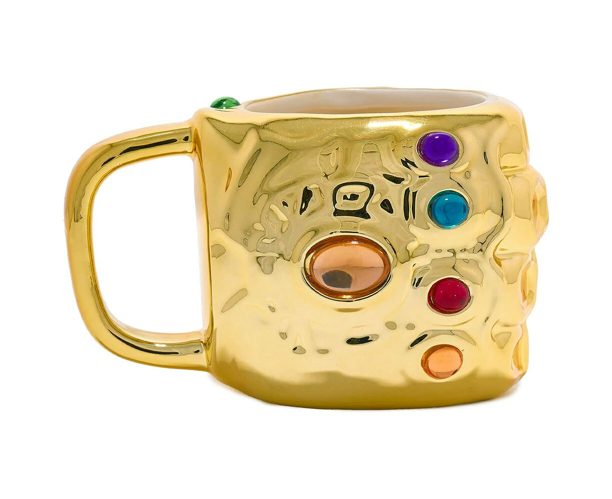 Marvel Movie Infinity Gauntlet Shaped Multicolour Coffee Drinking Cup/Mug 3+