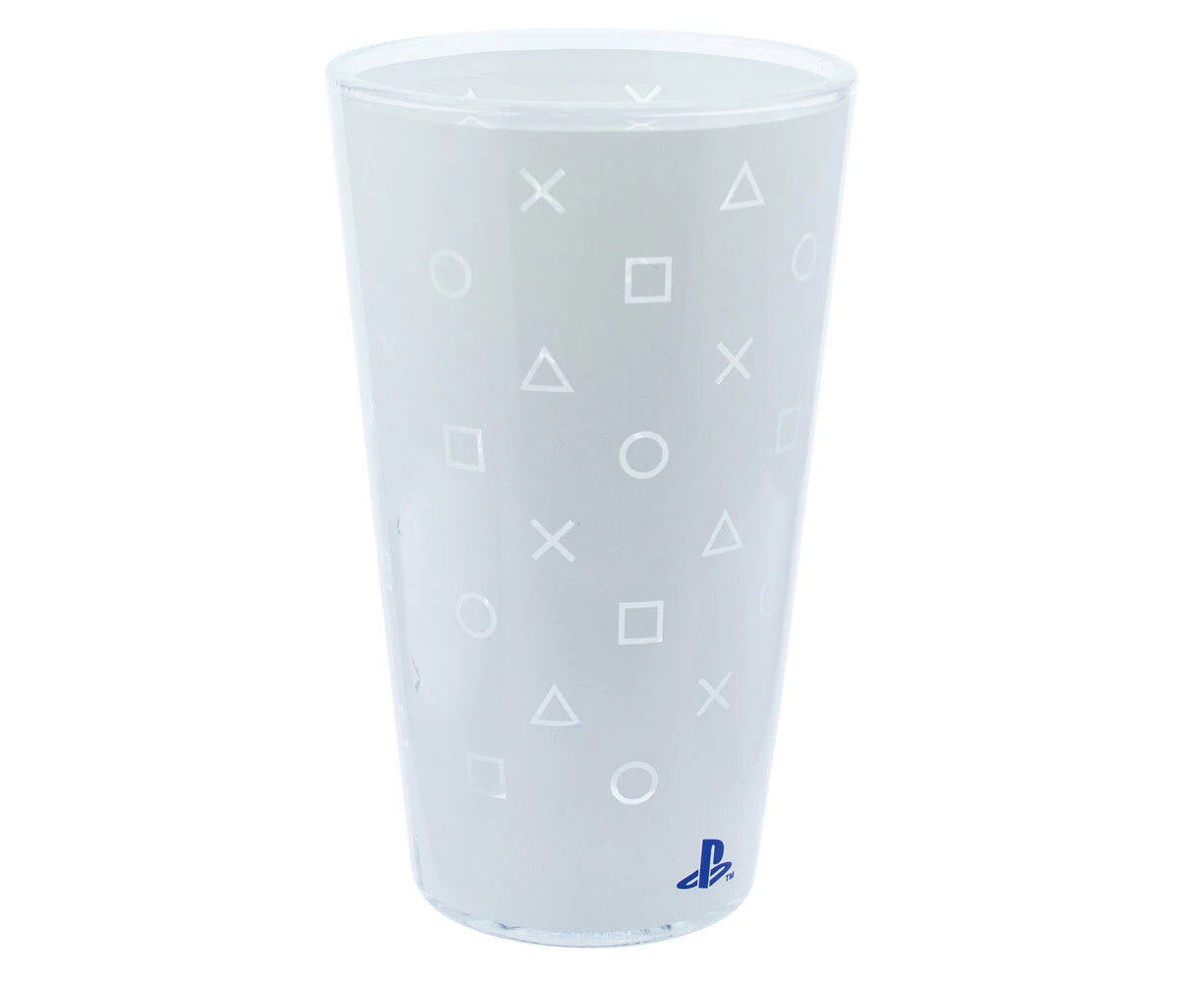 Sony Playstation PS5 Console Decorative Novelty Water Drinking Glass White