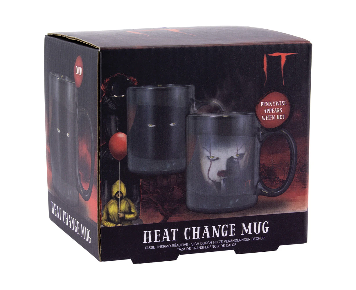 Paladone 300ml It Clown Pennywise Heat Change Character Drinking Mug Cup